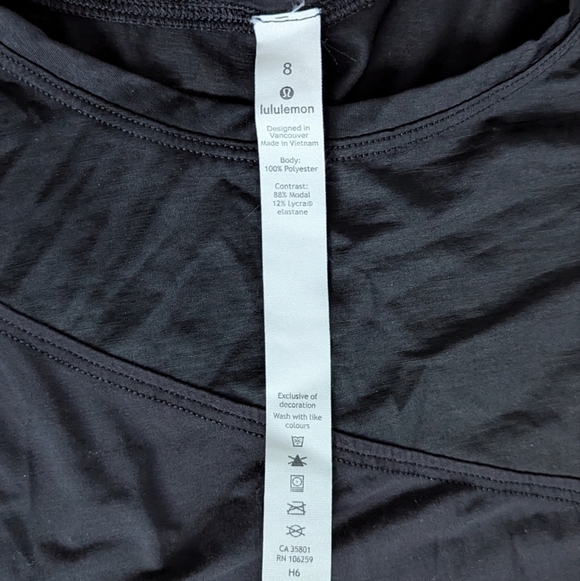 Lululemon No Inhibitions asymmetrical T-shirt - Picture 7 of 8